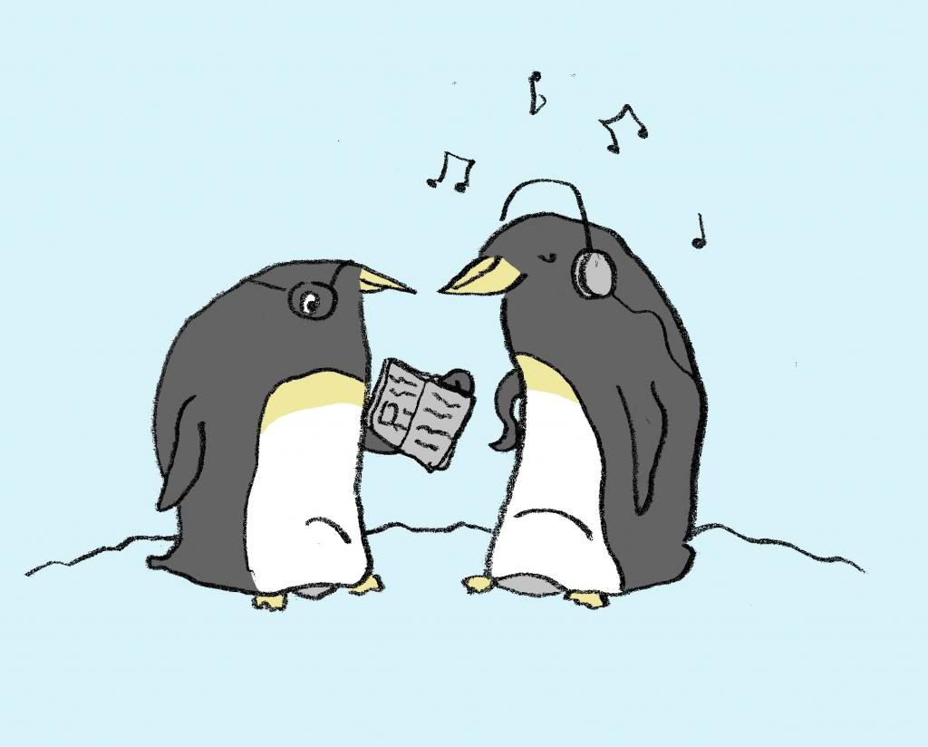 sexy cute penguins listening to sweet hip hop beats photo penguins3_zps3ff6b161.jpg