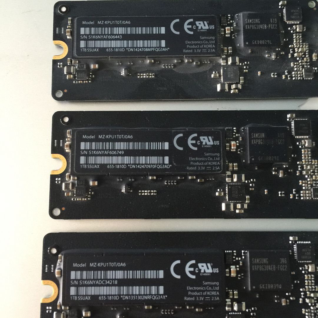 SSD sata 3 cho macbook retina 2012 và ssd pci express cho retina late 2013 trở về sau - 1
