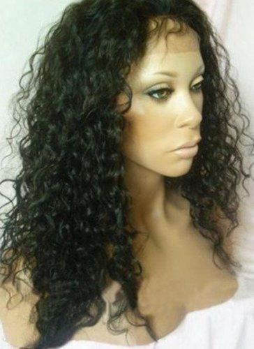 Remeehi fashion Aimee Curly 100% human remy hair Indian Remi front lace wig