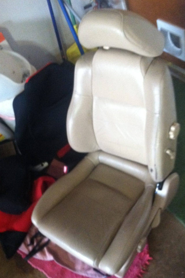 finally got my tan leather seats