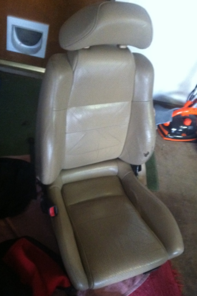 finally got my tan leather seats