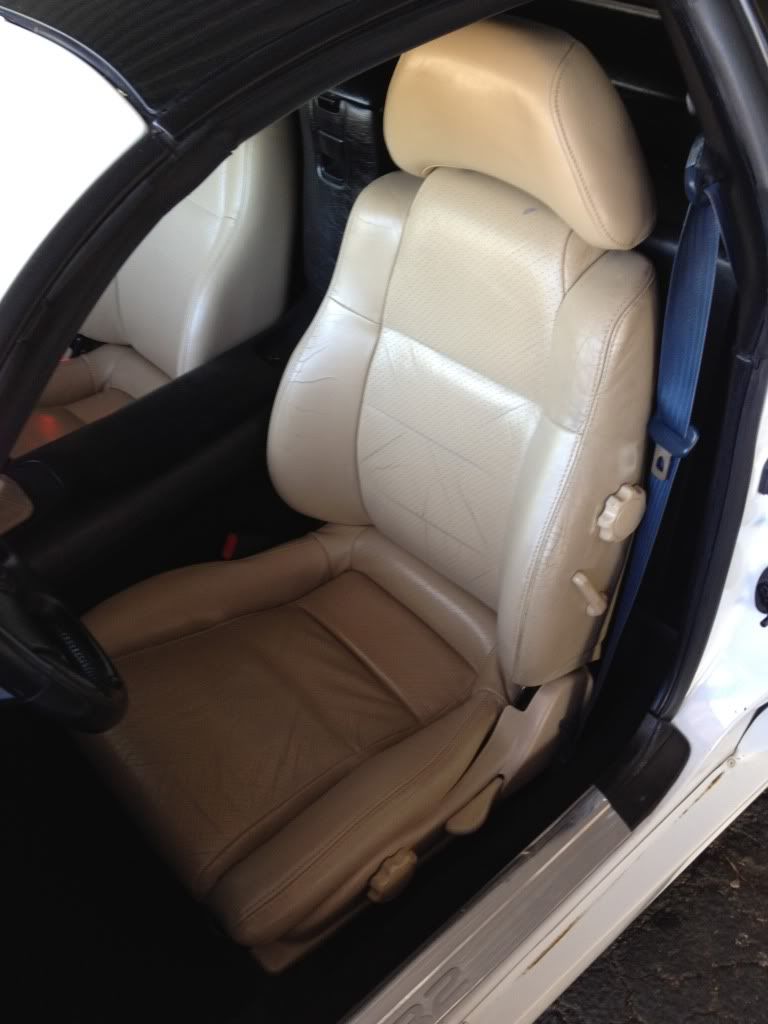 finally got my tan leather seats