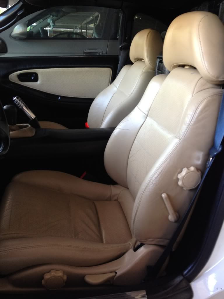 finally got my tan leather seats