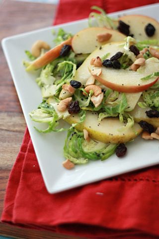 Harvest Salad with Maple Poppy Seed Dressing // One Lovely Life