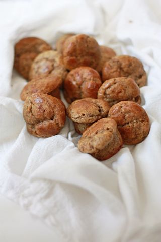 Grain-Free Banana Protein Muffins // One Lovely Life