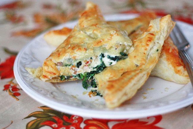 spinach puffs