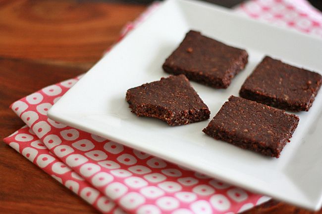 Cherry Chocolate Torte Snack Bars I One Lovely Life