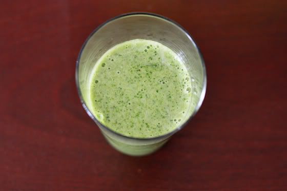 Green Banana Smoothie I One Lovely Life