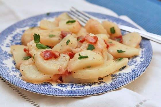 Authentic German Potato Salad No Bacon