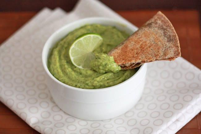 Quesadillas with Green Chile Avocado Dipping Sauce I One Lovely Life
