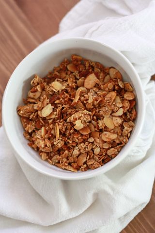 Honey Almond Granola (GF) // One Lovely Life