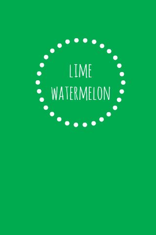 Lime Watermelon I One Lovely Life
