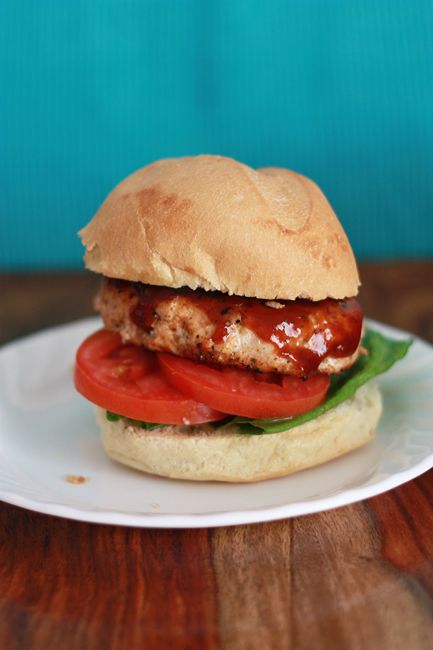 Barbecue Salmon Burgers I One Lovely Life