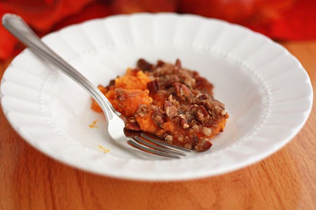 Sweet Potato Casserole I One Lovely Life