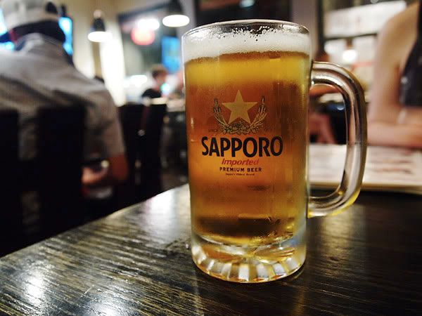 sapporo draft beer