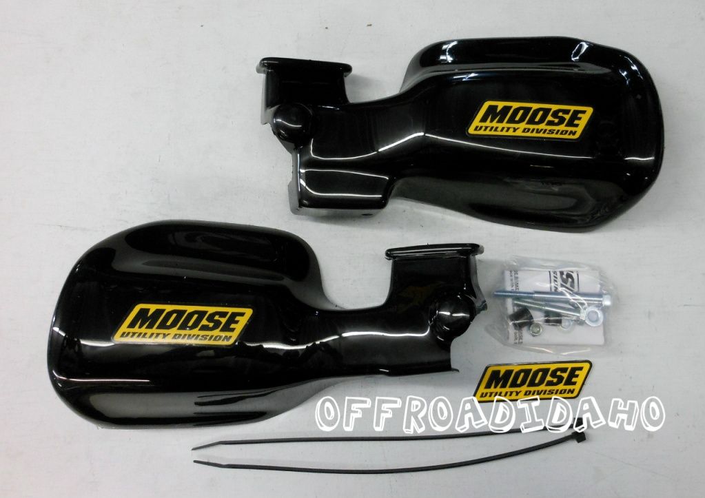 HANDGUARDS MOOSE YAMAHA YFM700 GRIZZLY 700 0710 4WD BLACK ATV