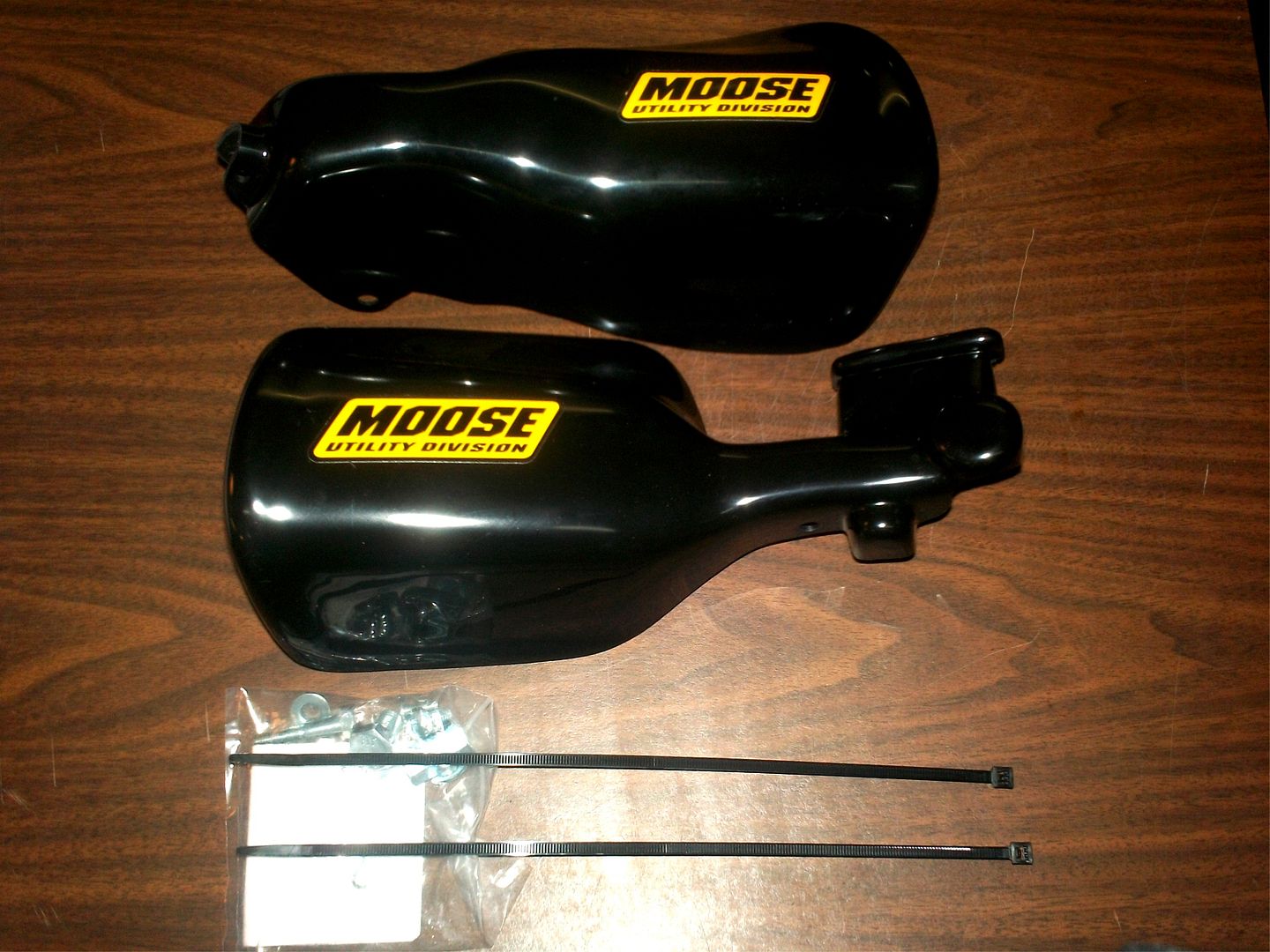 MOOSE ATV HANDGUARDS SUZUKI LT750 KING QUAD LT 750 0809 BLACK BRUSH