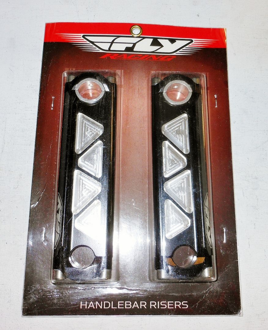 FLY RACING ROX 6" FIXED TECH RISERS 7/8" BARS PIVOT POST HANDLEBARS