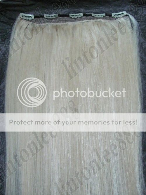28 100g / 85g One Piece with 5 Clips in 100% Human Hair Extensions 
