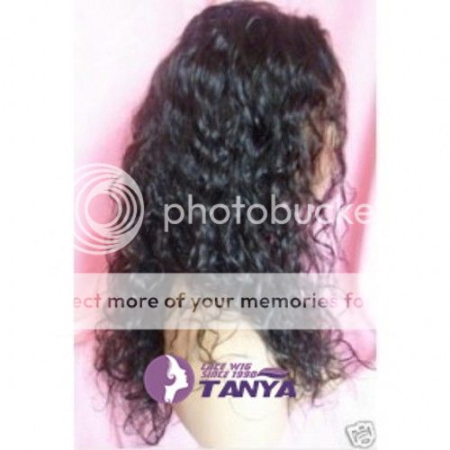New fashion style Lace Wigs _ Spanish Curly 100% HUMAN HAIR Indian 