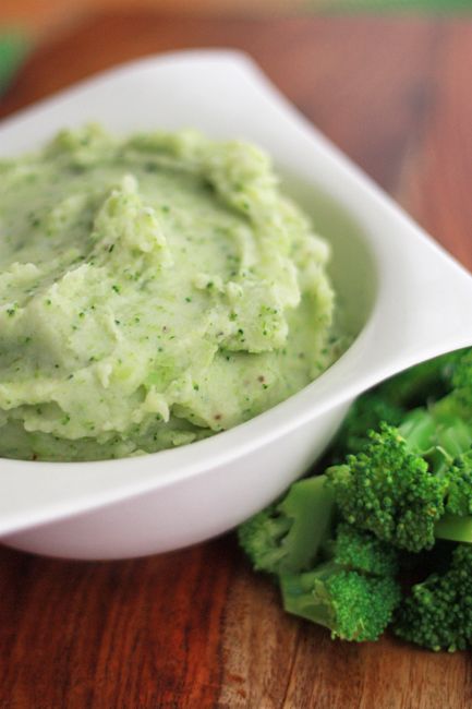 Parmesan Broccoli Mashed Potatoes. A delicious change of pace. You'll love these!  // One Lovely Life