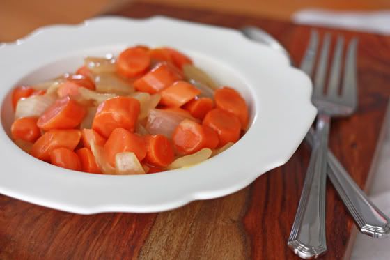 Glazed Carrots & Onions I One Lovely Life