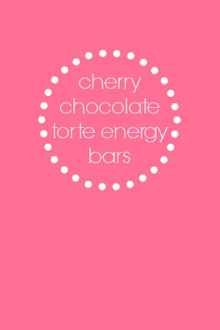 Cherry Chocolate Torte Snack Bars I One Lovely Life