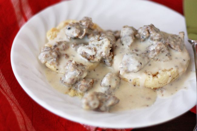 Country Sausage Gravy I One Lovely Life