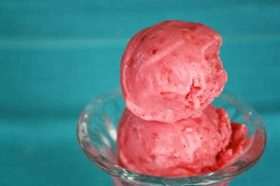 raspberry frozen yogurt 2