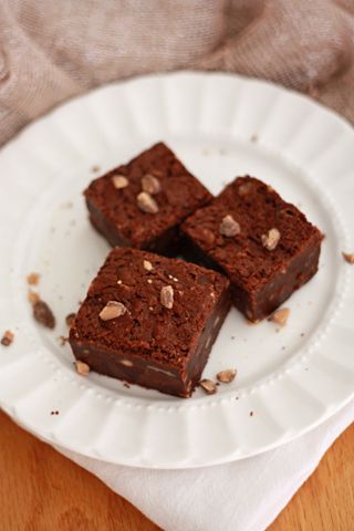 Triple Chocolate Toffee Brownies I One Lovely Life