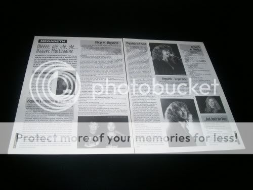 Megadeth   Dave Mustaine   Clippings  