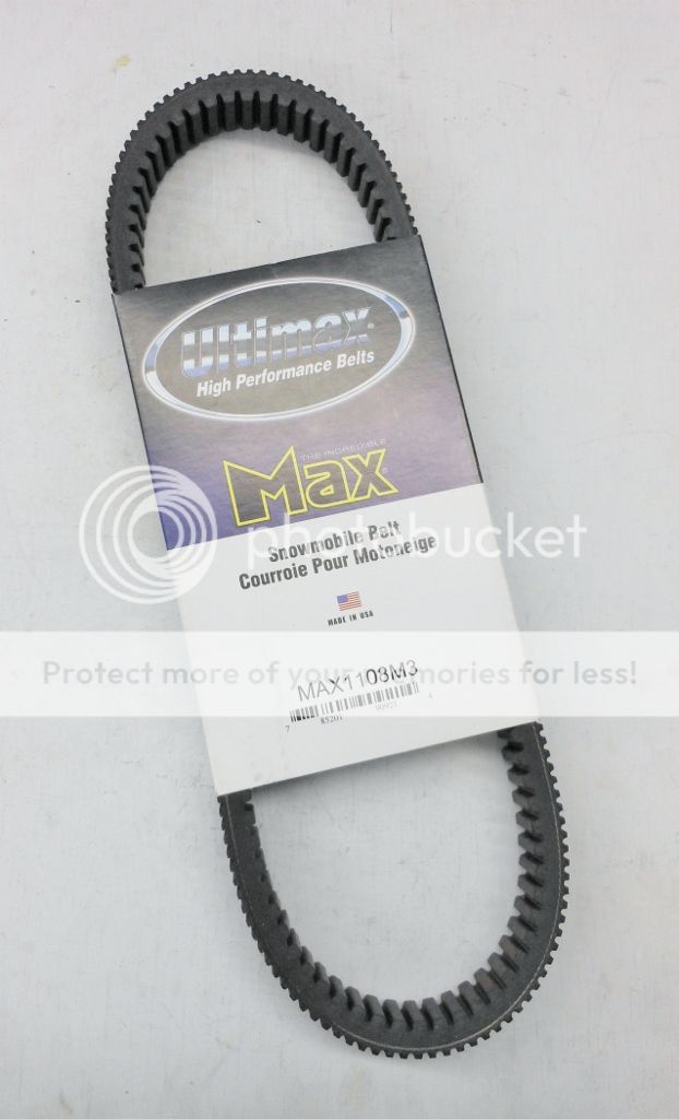 Ultimax Max Ski Doo Snowmobile Belt MAX1108M3 1108