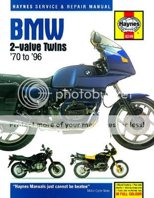 Haynes Service Manual BMW R100 7 R100RS R100RT R100GS